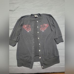 Sweet Love Skull cardigan SzL